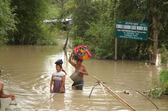 Imphal River Flood :: 20th October 2007