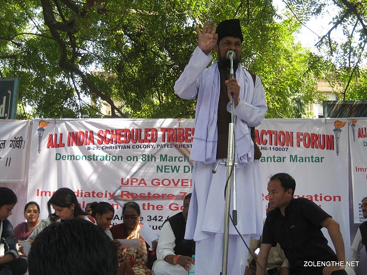 Rally against cancellation of Scheduled Tribe reservation, New Delhi :: 08 March 2011
