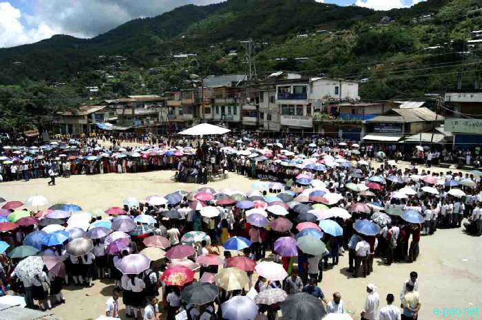 Nagas rally against Sadar Hills district demand :: August 19 2011
