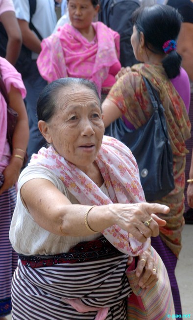 Khwairamband Keithel Women and student's protest rally :: September 20 2011