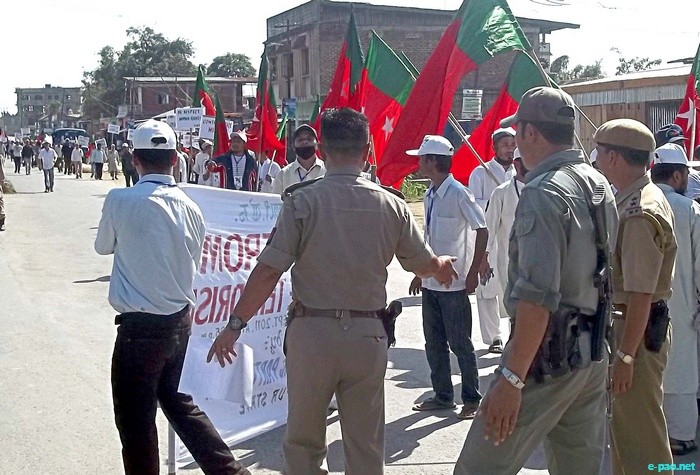 Mass Rally to apprise centre to intervene ongoing Economic Blockade :: September 27 2011