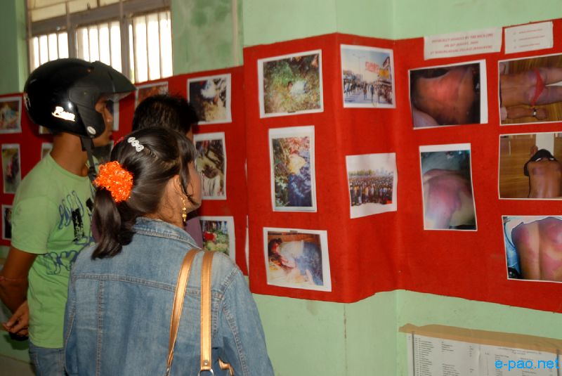 Photo Exhibition on the Human Rights Violation by NSCN (IM) :: 10-12 July 2010