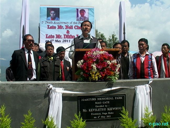 First anniversary observation of Mao incident :: May 06 2011