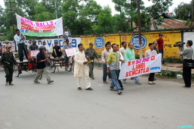 Rickshaw Driver Rally against the blockade of National Highway :: 29 May 2010