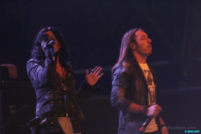 October Fest 2010 @ B'lore -  Soulmate, Lacuna Coil (Italy), Neha Basin