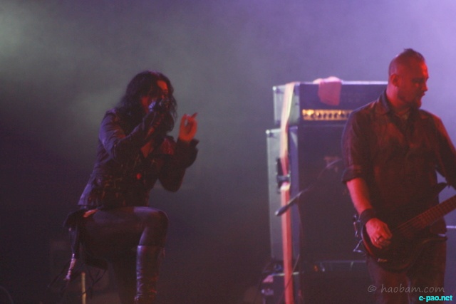 October Fest 2010 @ B'lore -  Soulmate, Lacuna Coil (Italy), Neha Basin