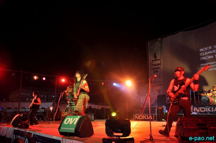 Rock event at Manipur Sangai Festival 2010  :: 29 Nov 2010