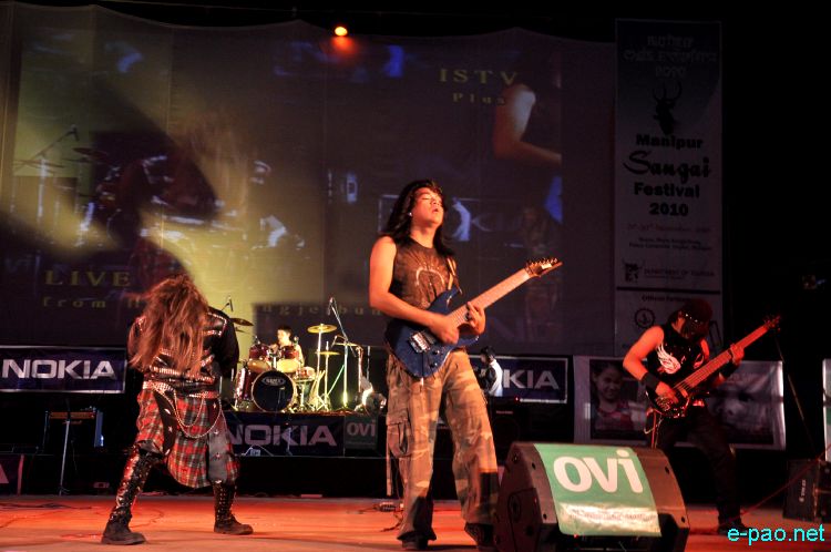 Rock event at Manipur Sangai Festival 2010  :: 29 Nov 2010