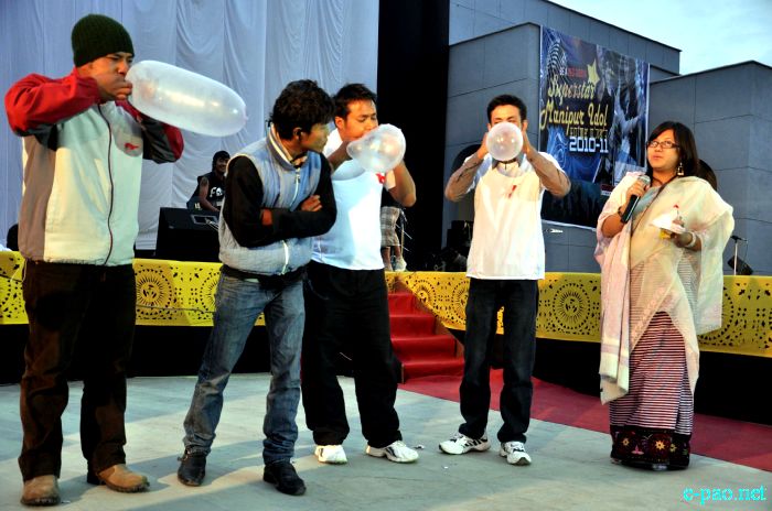Manipur Idol Red Ribbon Superstar event :: 18th February 2011