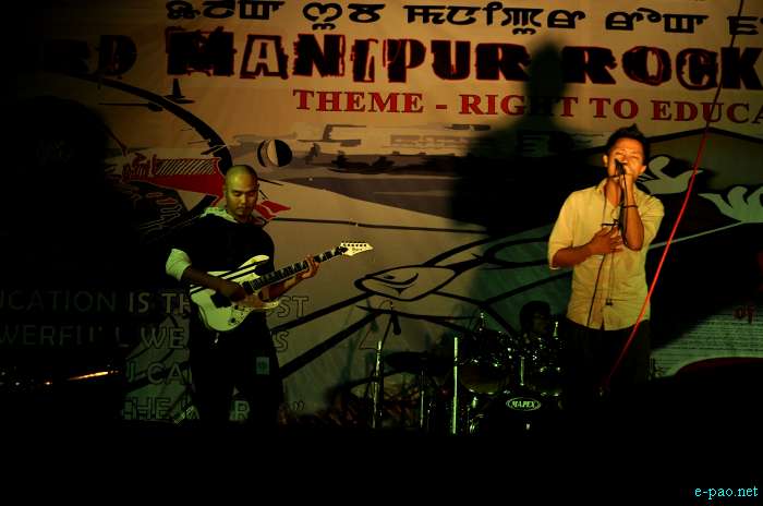 3rd Manipur Rock Fest 2011 - Theme - Right to Education  :: 21 / 22  Oct, 2011 2011