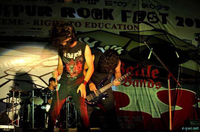 3rd Manipur Rock Fest 2011 - Theme - Right to Education  :: 21 / 22  Oct, 2011 2011