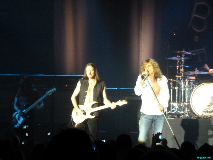 Whitesnake performing at Atlantic City, New Jersey :: 20 August 2011