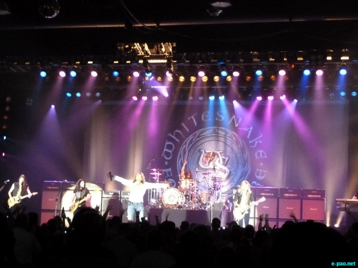 Whitesnake performing at Atlantic City, New Jersey :: 20 August 2011