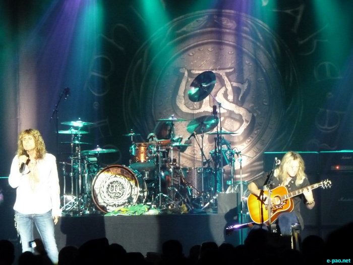 Whitesnake performing at Atlantic City, New Jersey :: 20 August 2011