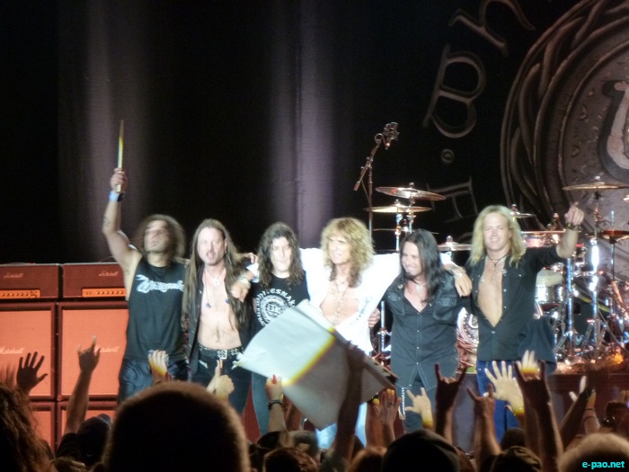 Whitesnake performing at Atlantic City, New Jersey :: 20 August 2011