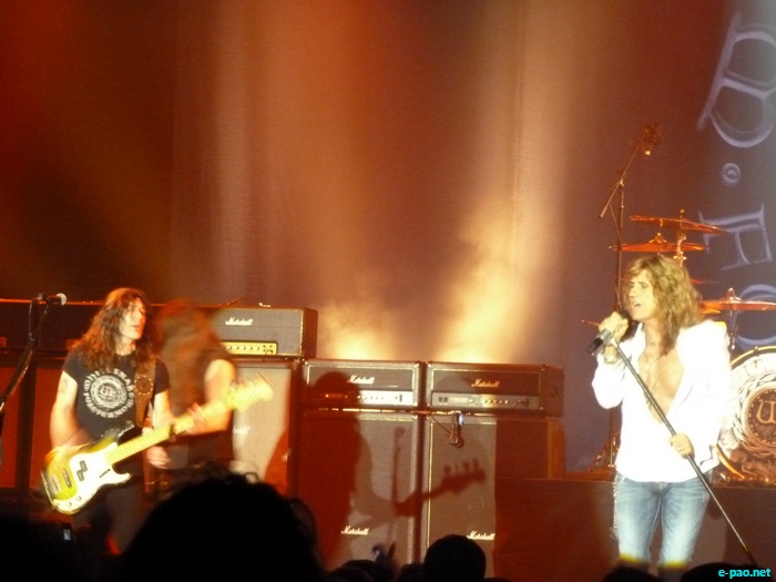Whitesnake performing at Atlantic City, New Jersey :: 20 August 2011