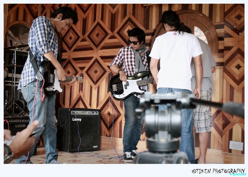 Making of the first ever music video  from 'The Dirty Strikes' titled 'Good Damaged Girl' :: July 2012
