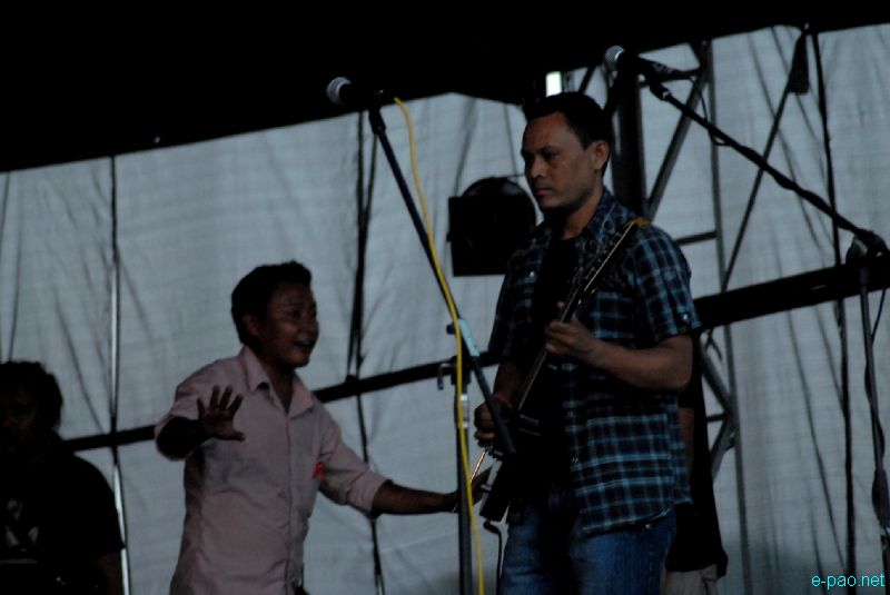 Pre-show at the 'FireHouse Rock to Rescue India Tour 2012' at Imphal :: 06 May 2012