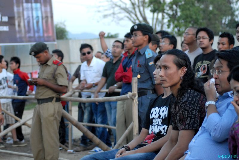 Pre-show at the 'FireHouse Rock to Rescue India Tour 2012' at Imphal :: 06 May 2012