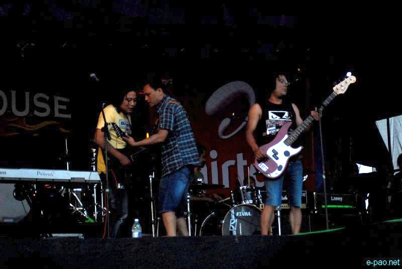 Pre-show at the 'FireHouse Rock to Rescue India Tour 2012' at Imphal :: 06 May 2012