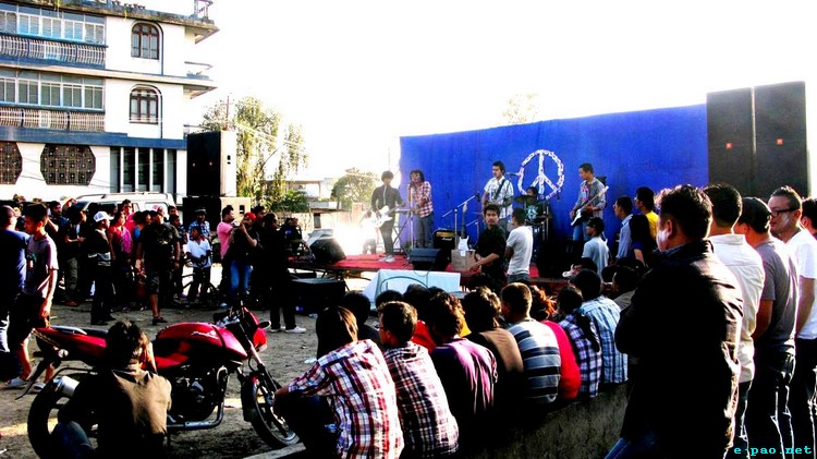 Yaosang Peace Blast Concert at Sagolband on  :: March 12, 2012