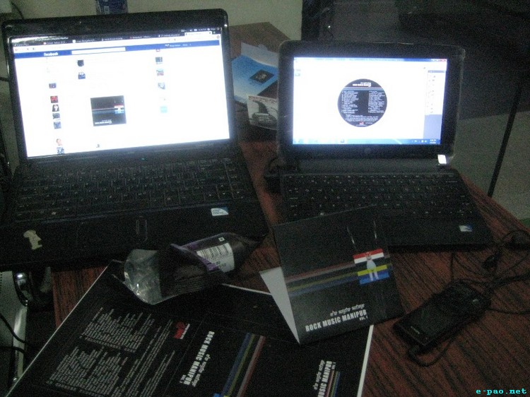 Rock Music Manipur Vol 1 Released - A compilation album, featuring 25 bands :: March 09, 2012