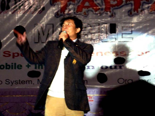 Tapta performing live at Pishum Ground 
