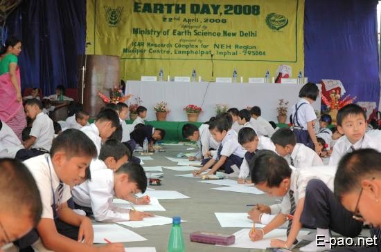 Painting Competition at Earth Day  :: 22 April 2008
