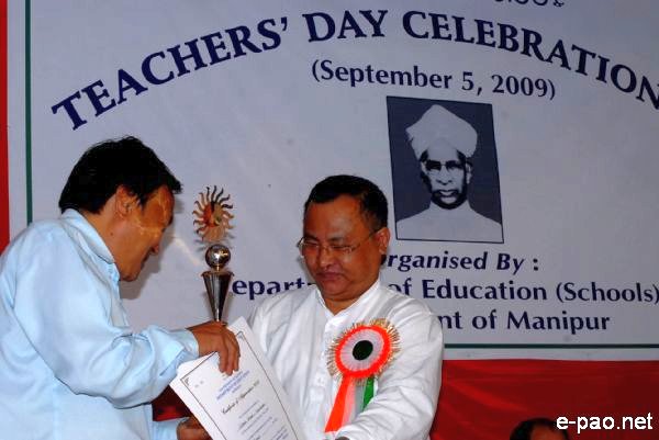 Teacher's Day Celebration by Edn(S) Govt of Manipur :: September 05 2009