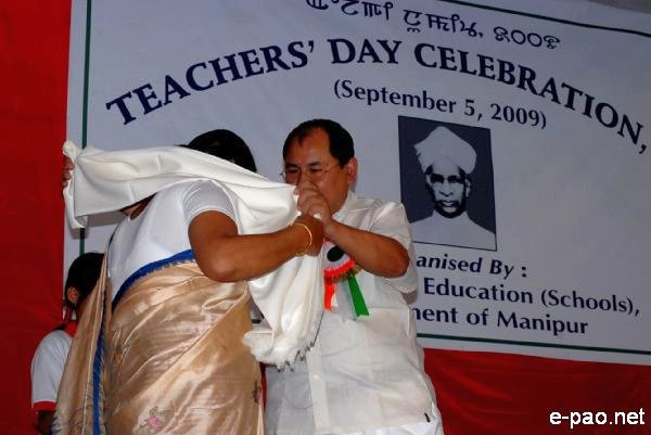 Teacher's Day Celebration by Edn(S) Govt of Manipur :: September 05 2009