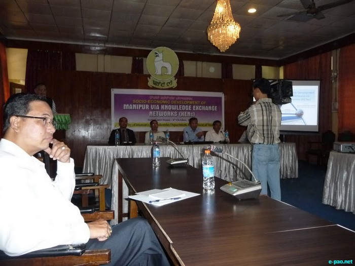 Discussion with Govt of Manipur on Knowledge Exchange Networks :: 06 October, 2011