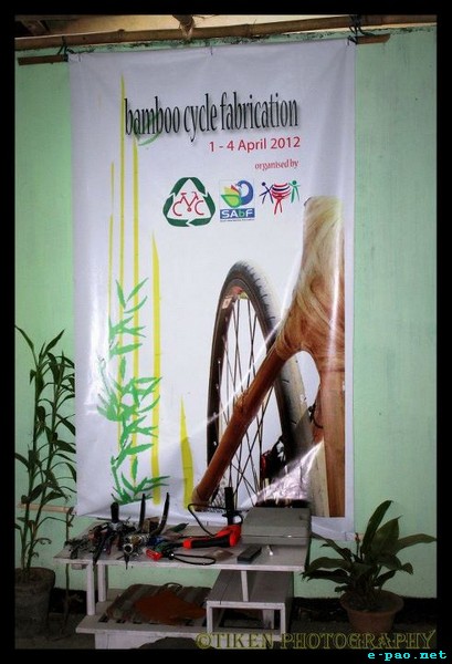 Environmentally friendly Cycles made from bamboo by Manipur Cycle Club :: April 1-4 2012