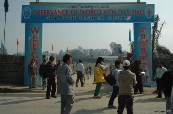 World AIDS Day observation @ THAU Ground :: 1 December 2007