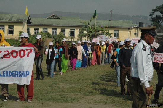 World AIDS Day observation @ THAU Ground :: 1 December 2007