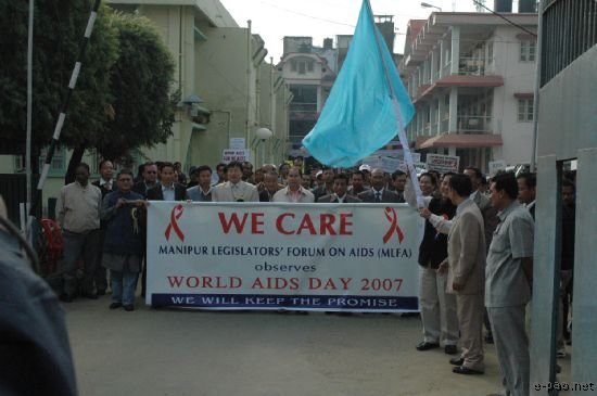 World AIDS Day observation @ THAU Ground :: 1 December 2007