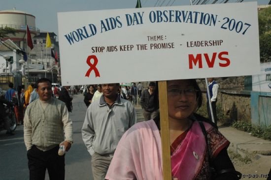 World AIDS Day observation @ THAU Ground :: 1 December 2007