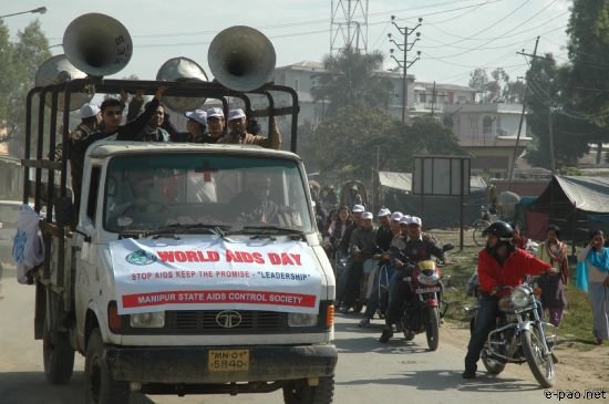 Motor Rally before World AIDS Day - 1 December 2007