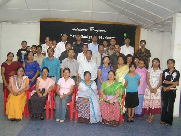 AMMA felicitation to Top Ten Manipuri Students (HSLC), Mizoram
