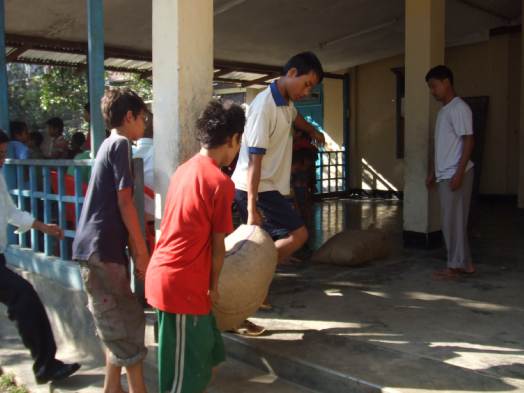 Rice Paddy gift to needy Students at Damini Memorial Academy