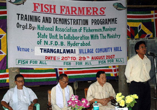 The Fish farmers Training Programme :: 20-29th Aug 2007
