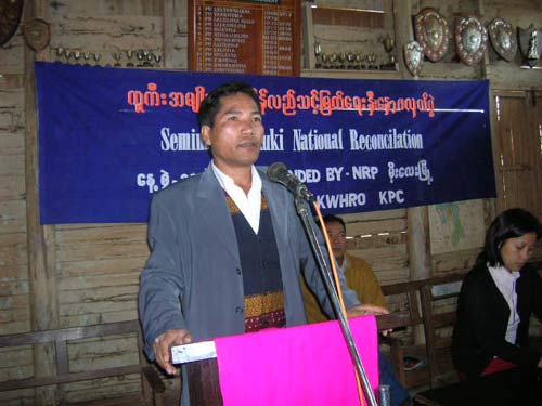 Seminar on Kuki National Reconciliation, Moreh, December 2nd 2006