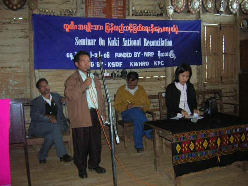 Seminar on Kuki National Reconciliation, Moreh, December 2nd 2006