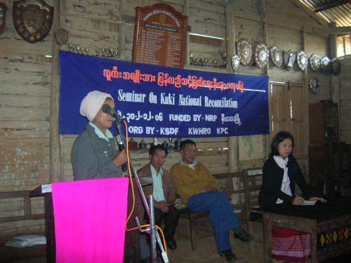 Seminar on Kuki National Reconciliation, Moreh, December 2nd 2006