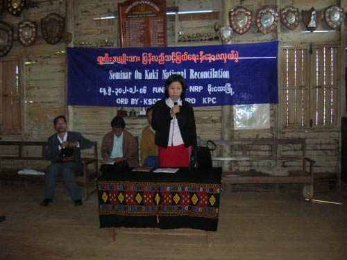 Seminar on Kuki National Reconciliation, Moreh, December 2nd 2006