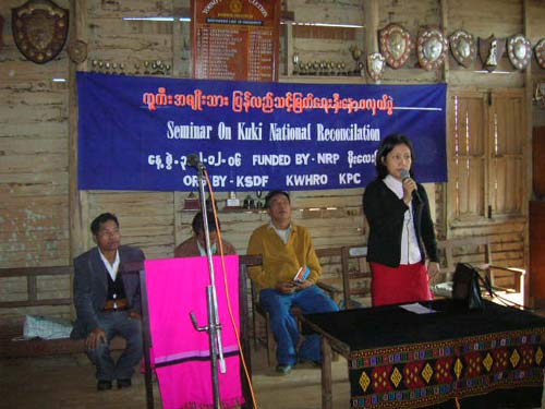 Seminar on Kuki National Reconciliation, Moreh, December 2nd 2006