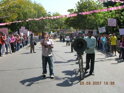 KSO Mass Rally against abduction - March 23, 2007