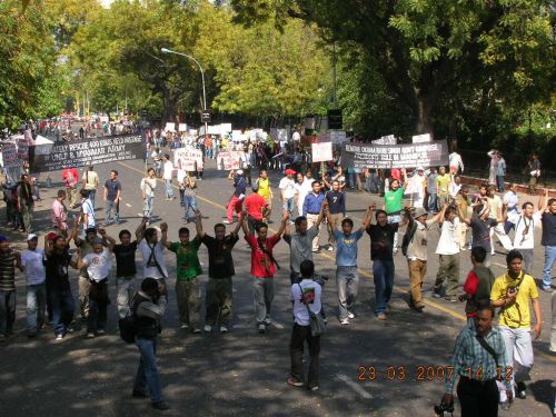KSO Mass Rally against abduction - March 23, 2007