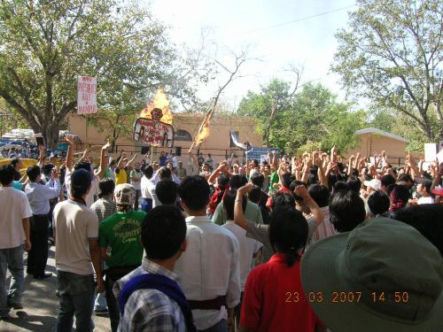 KSO Mass Rally against abduction - March 23, 2007