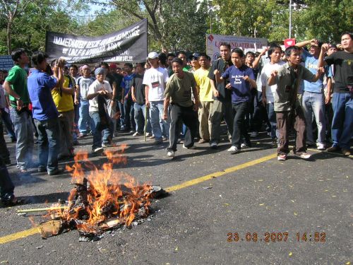 KSO Mass Rally against abduction - March 23, 2007