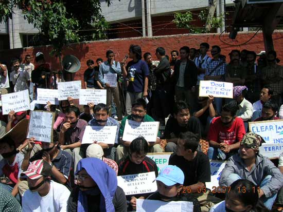 KSO Mass Rally against abduction - March 28, 2007